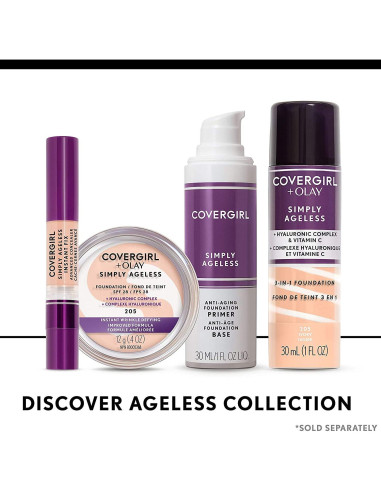 Base de Maquillaje Antienvejecimiento COVERGIRL Simply Ageless 29.57 ml
