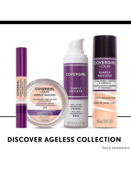 Base de Maquillaje Antienvejecimiento COVERGIRL Simply Ageless 29.57 ml