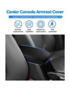 Cubierta de Apoyabrazos Autorder para Toyota Corolla Cross 2022-2025 2
