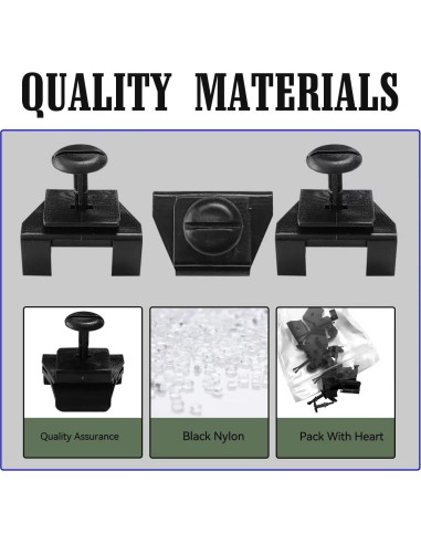 20 Clips de Cubierta de Parachoques Toyota Lexus TOPCNOEM