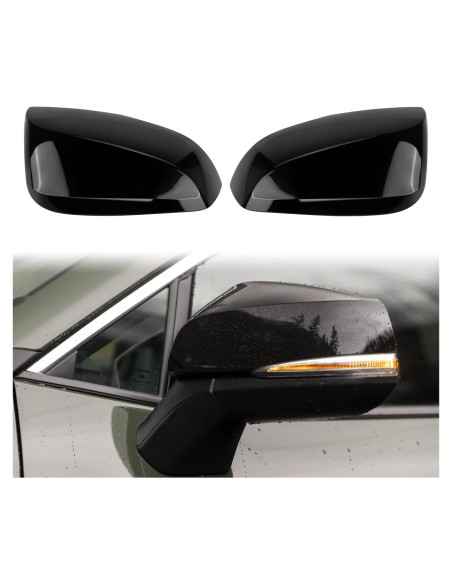 Cubierta de Espejo Sportuli Negra Brillante para Toyota RAV4 2019-2025