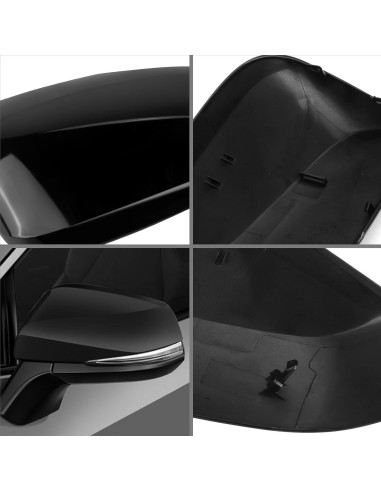 Cubierta de Espejo Sportuli Negra Brillante para Toyota RAV4 2019-2025