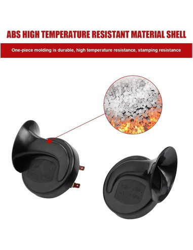 Bocinas de Aire Impermeables XINLIYA 300DB 12V para Vehículos