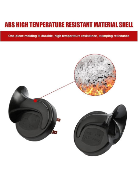 Bocinas de Aire Impermeables XINLIYA 300DB 12V para Vehículos