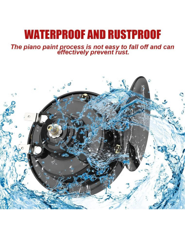 Bocinas de Aire Impermeables XINLIYA 300DB 12V para Vehículos