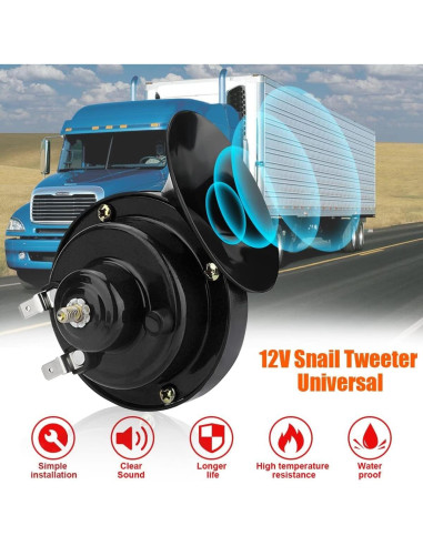 Bocinas de Aire Impermeables XINLIYA 300DB 12V para Vehículos