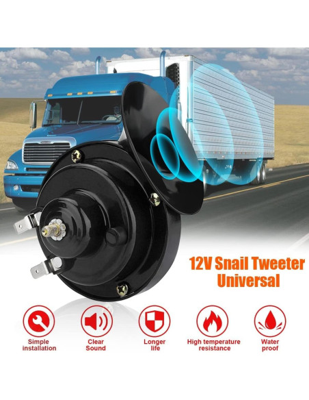 Bocinas de Aire Impermeables XINLIYA 300DB 12V para Vehículos