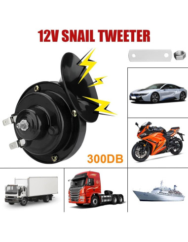 Bocinas de Aire Impermeables XINLIYA 300DB 12V para Vehículos