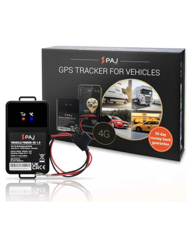 Localizador GPS PAJ 4G para Vehículos - Instalación Fácil