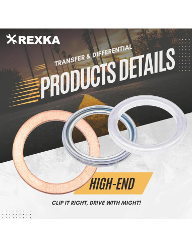 Kit de Juntas Rexka 12 Piezas para Toyota Lexus Transferencia
