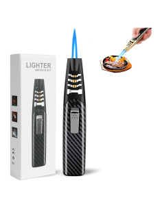 Encendedor Fire Blaze Doble Arco Ajustable a Prueba de Viento