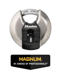 Candado Discóxido Master Lock M40XD Acero Inoxidable 70mm 2