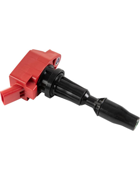 Juego de Bobinas de Encendido TRQ Rendimiento 4 Piezas Rojo