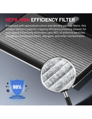 Filtro de Aire de Cabina BDFHYK CF8392A Compatible Chevry y Buick