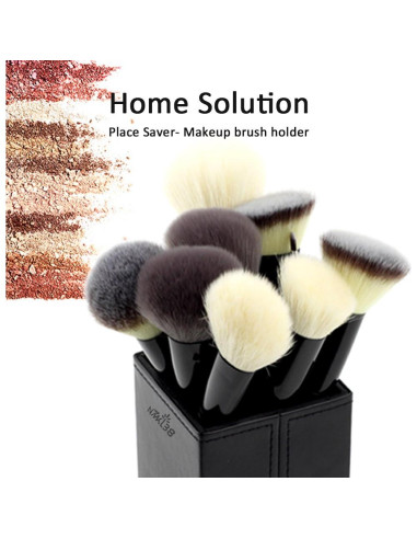 Brocha de Maquillaje Doble Punta NMKL38 - Vegana y Libre de Crueldad