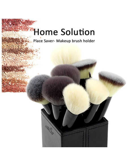 Brocha de Maquillaje Doble Punta NMKL38 - Vegana y Libre de Crueldad