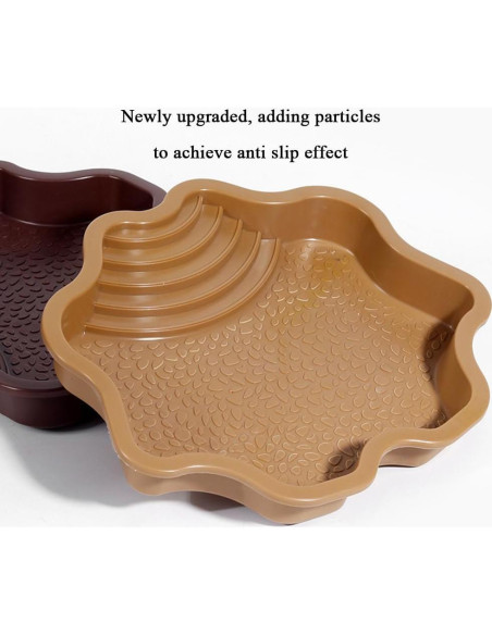 Piscina para Tortugas HIERYAN 30 cm Amarillo Terracota