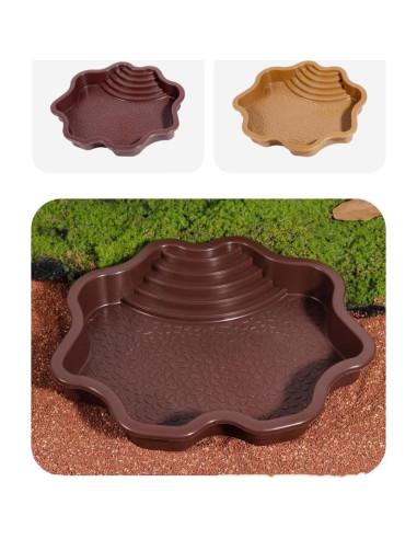Piscina para Tortugas HIERYAN 30 cm Amarillo Terracota