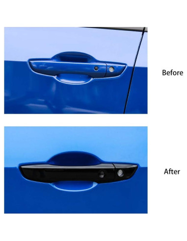 Cubiertas de Manija de Puerta Thenice para Honda Civic 10 Gen - Negro