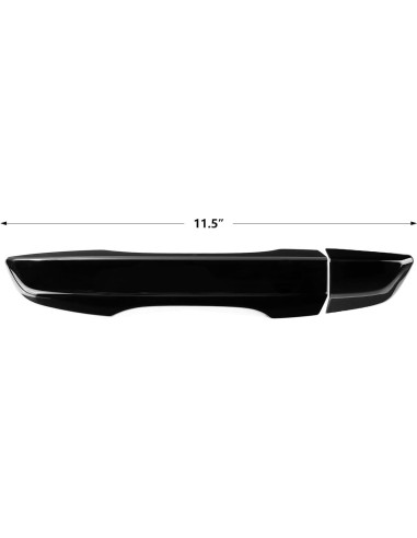 Cubiertas de Manija de Puerta Thenice para Honda Civic 10 Gen - Negro
