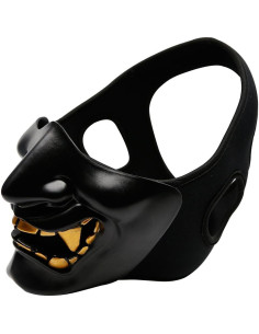 Máscara de Medio Rostro Diablo West Raccoon para Halloween 2