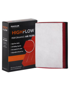 Filtro de Aire HIGHFLOW PA6122X Pre-Oilado para Toyota/Lexus