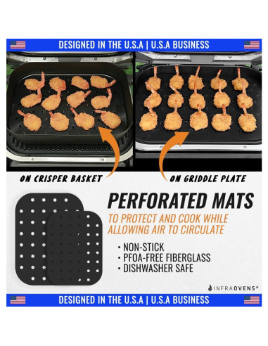 Forros Reutilizables para Parrilla Ninja Woodfire OG701 OG751