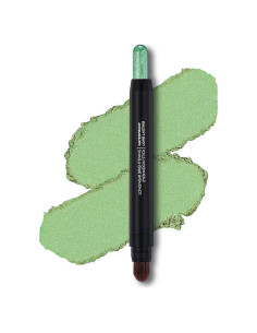 Lápiz de Sombra de Ojos Melsintern Verde Oliva 12 Colores Mate y Brillante