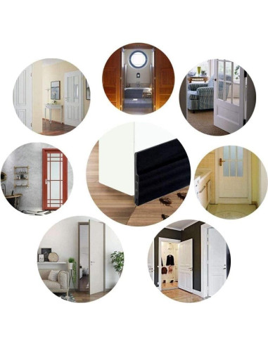 2 Piezas Tapones de Draft de Silicona KZE 99 cm Aislantes