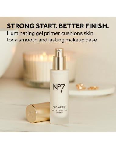 Primer Iluminador No7 Pro Artist 29.57 ml - Base Perfecta