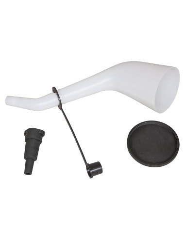 Embudo Desviado Lisle 18232 con Tapa 25.4 cm