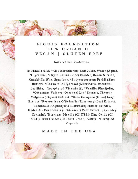 Base Líquida Natural Secreto de Mamá 100% Orgánica 70ml