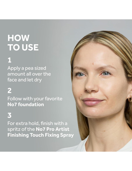 Primer Iluminador No7 Pro Artist 29.57 ml - Base Perfecta