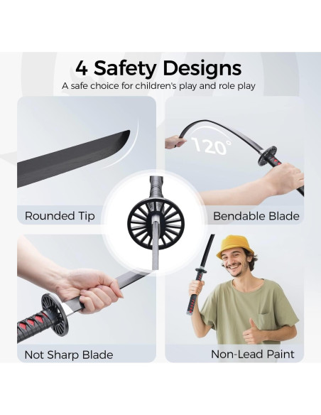 Katana Demonio Hoja Fría 41 cm - Réplica Anime Cosplay