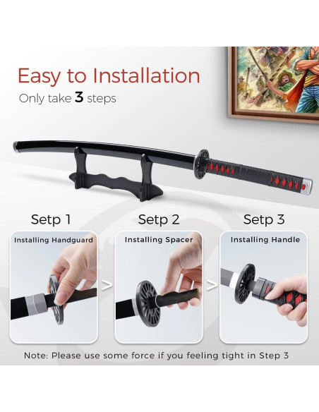 Katana Demonio Hoja Fría 41 cm - Réplica Anime Cosplay