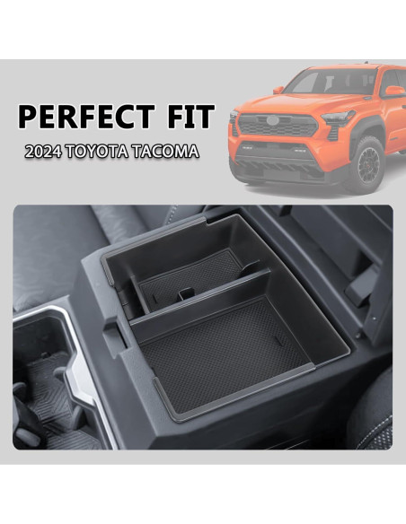 Organizador de Consola Central Neepiar para Toyota Tacoma 2024-2025