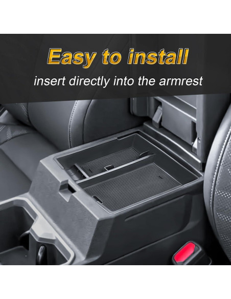 Organizador de Consola Central Neepiar para Toyota Tacoma 2024-2025