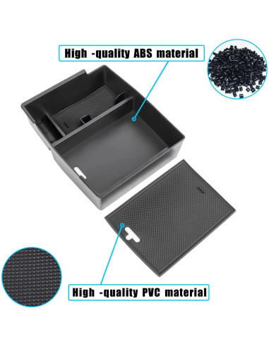 Organizador de Consola Central Neepiar para Toyota Tacoma 2024-2025