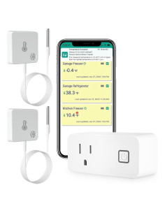 Termómetro WiFi MOCREO H2 Hub con 2 Sensores - Monitoreo 24/7