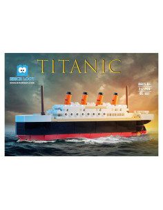 Juego de Bloques de Construcción Titanic Brick Loot - 217 Piezas