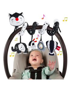 Juguete de Actividad Espiral para Silla de Auto XYao - Bebés 0-6 Meses