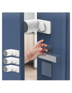 Guardián de Puerta Antipinchazo Kytasryl 3 PCS Silicona