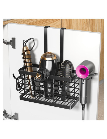 Organizador de Herramientas para el Cabello Sevenblue 3 en 1 Negro