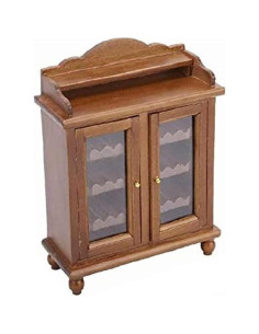 Miniatura Vitrina de Vino Cutemini 1:12 Marrón Accesorio 2