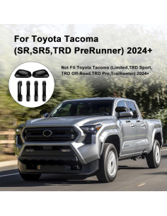 Cubierta de Espejo y Manija Toyota 4Runner Tacoma 2024-2026 2