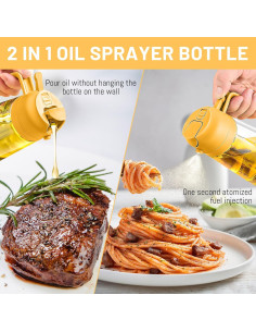 Dispensador de Aceite de Oliva Decunir 470 ml Spray y Vertido 2