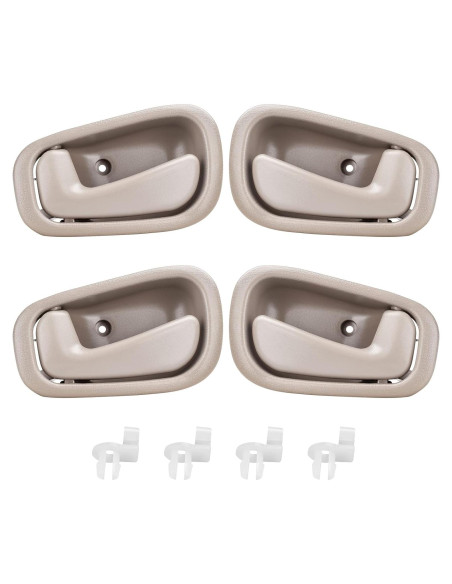 Mangos de Puerta Interior FAERSI para Toyota Corolla 1998-2002 Beige