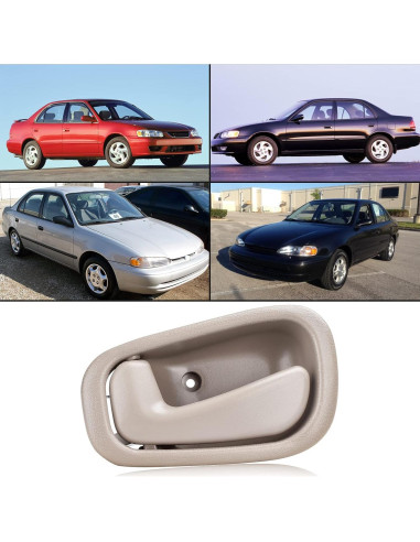 Mangos de Puerta Interior FAERSI para Toyota Corolla 1998-2002 Beige