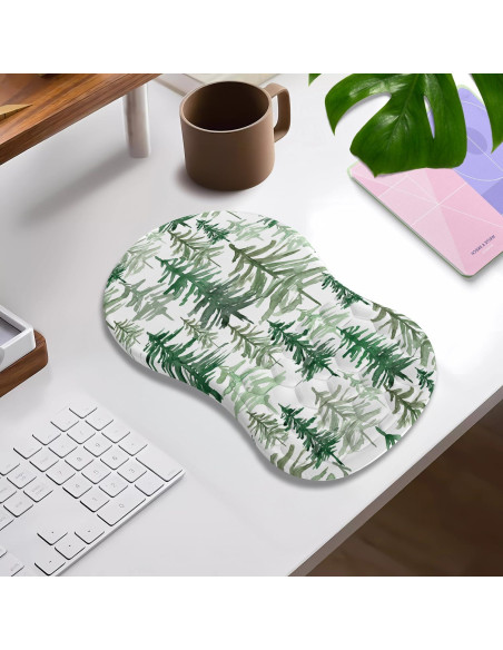 Alfombrilla de Ratón Ergonómica YKJWW con Soporte para Muñeca