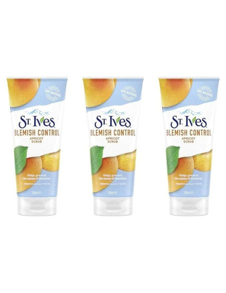 Exfoliante Facial St. Ives Albaricoque 150 ml - Paquete de 3 Exfoliante Facial St. Ives Albaricoque 150 ml - Paquete de 3